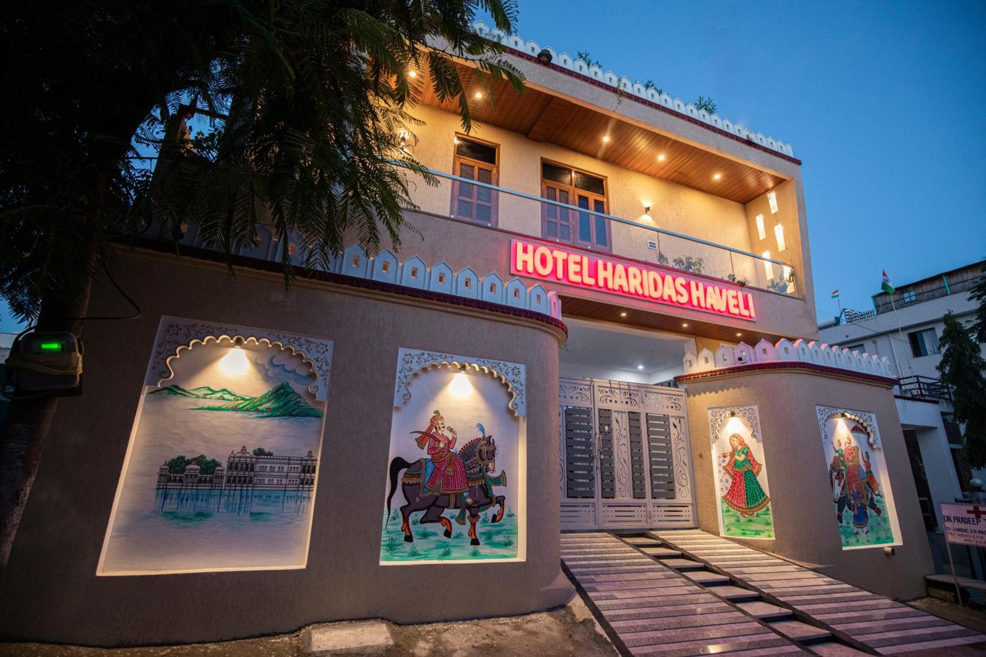 Hotel Haridas Haveli Udaipur Exterior photo